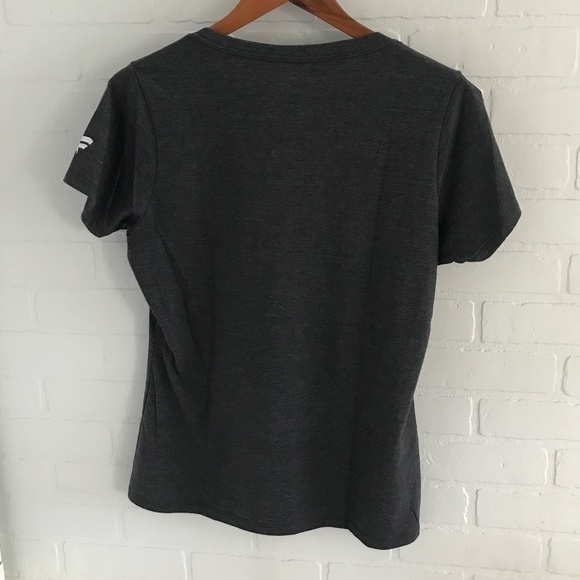 NFL Official Patriots Women’s Baby tee V neck Short sleeve Dark Gray M - Picture 5 of 6